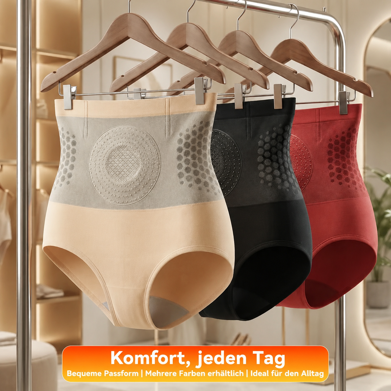 🥳 2026 HOT SALE 🥳💞 80K+ verkauft! 🌸🧘‍♀️ 30% RABATT! Thermogene Bauchkontroll-Shorts – nur 30 Minuten täglich tragen, aktiviert Wärme und fördert die Durchblutung. Unterstützt eine straffere, glattere Silhouette. Kein Fitnessstudio nötig. 👵✨