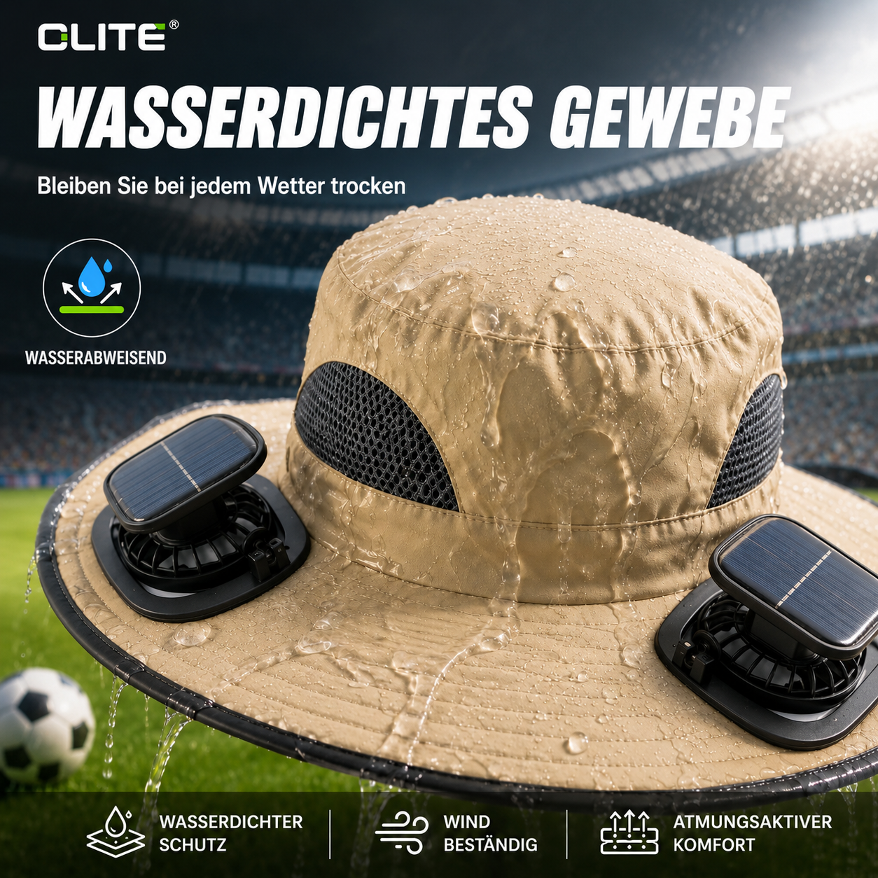 Bleiben Sie kühl. Genießen Sie jeden Moment im Freien.