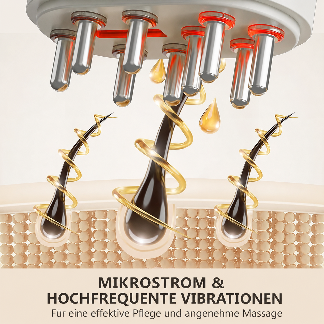 Weil gesundes Haar bei der Kopfhaut beginnt