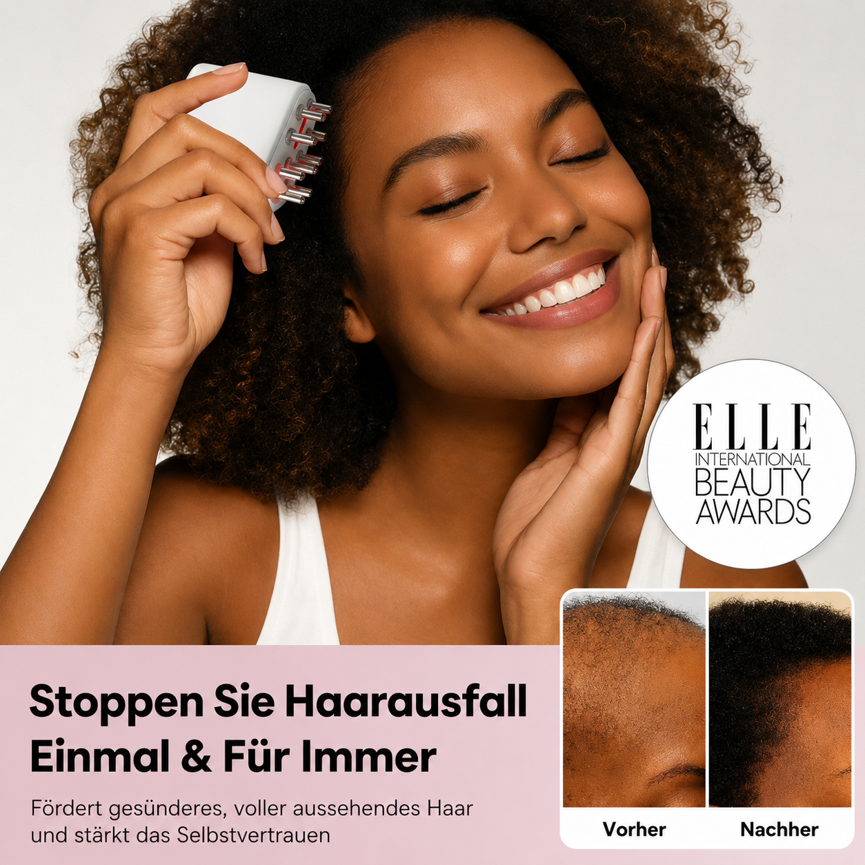 Weil gesundes Haar bei der Kopfhaut beginnt