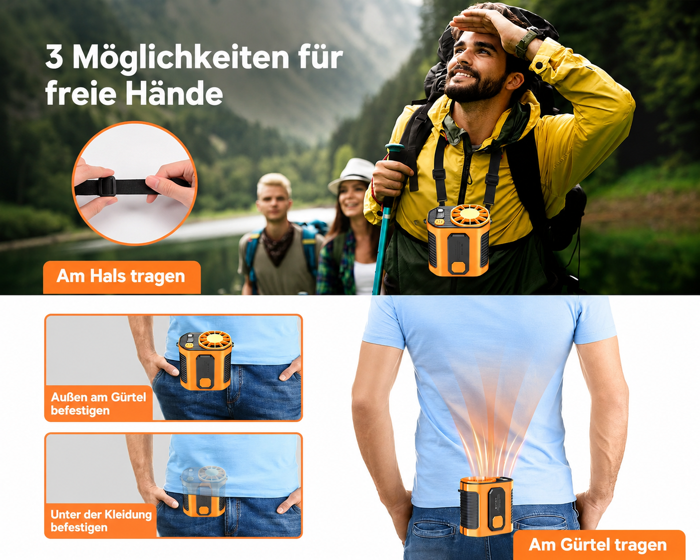Die komfortable Lösung für heiße Tage