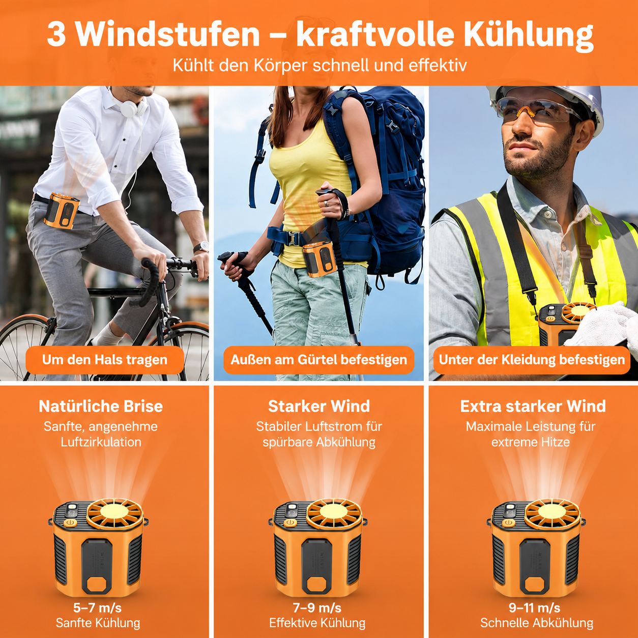 Die komfortable Lösung für heiße Tage