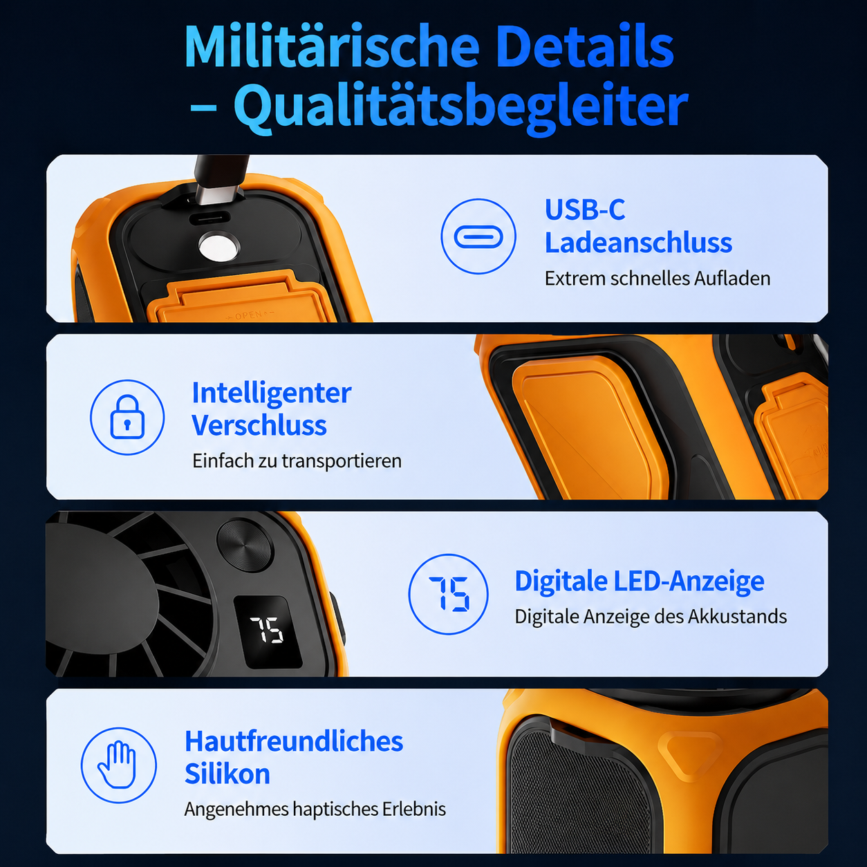 Die komfortable Lösung für heiße Tage